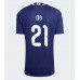 Japonsko Hiroki Ito #21 Dámské Domácí Dres MS 2026 Krátkým Rukávem Japonsko Hiroki Ito #21 Dámské Domácí Dres MS 2026 Krátkým Rukávem